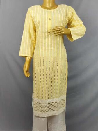 Pure Cotton Kurti with Embroidery